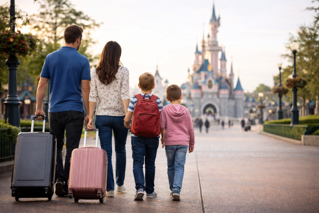 Comfortable private transfer inside a luxury van with professional chauffeur and family passengers